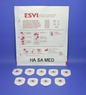 EKG- Elektroden, ESVICO GS3648, Solid-Gel, Erwachsene, 50 Stück