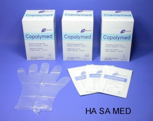 Sterile Copolymer U- Handschuhe, puderfrei, einzeln steril, 100 Stück