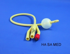 Spülkatheter, 3-Wege-Katheter, Ballonkatheter aus Latex, steril