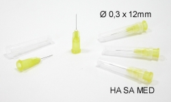 Einmal- Kanülen Ø 0,3 x 12mm, Insulinkanüle, 100 St. steril