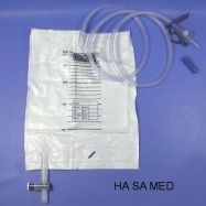 Urin- Beutel, 2,0Liter, geschlossenes System, steril, 120cm