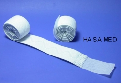 Fixationsbänder für Bein-Urinbeutel, elastische Beingurte, 53cm, 2 Stück, Klett